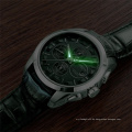 CARNIVAL 8659 automatische mechanische schweiz marke männer armbanduhren mode luxus lederband uhr